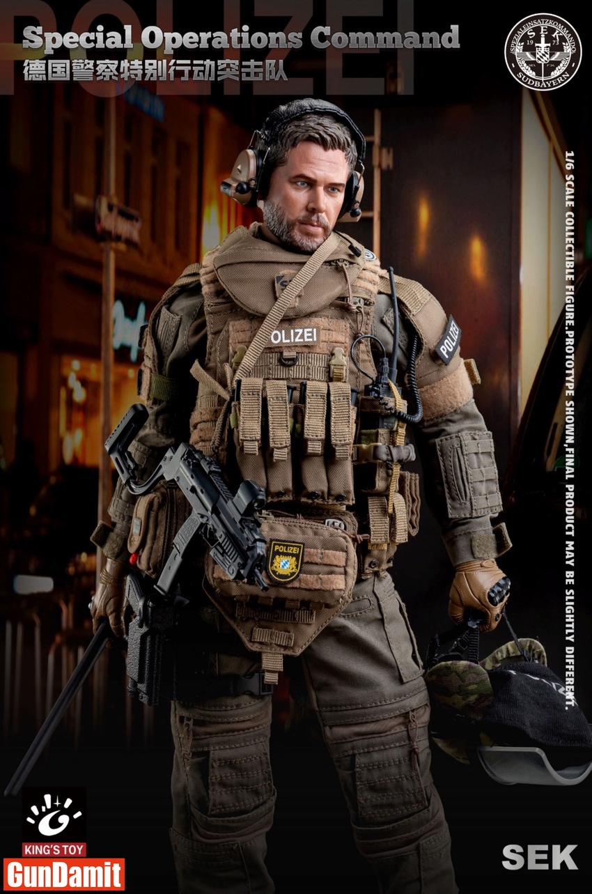 King's Toy 1/6 KT-8006 SEK Special Operations Command | GunDamit.com