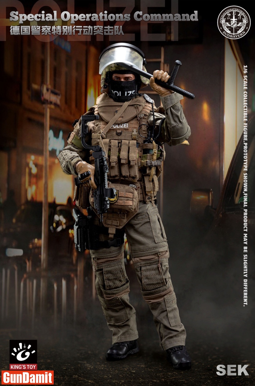 King's Toy 1/6 KT-8006 SEK Special Operations Commando - GunDamit