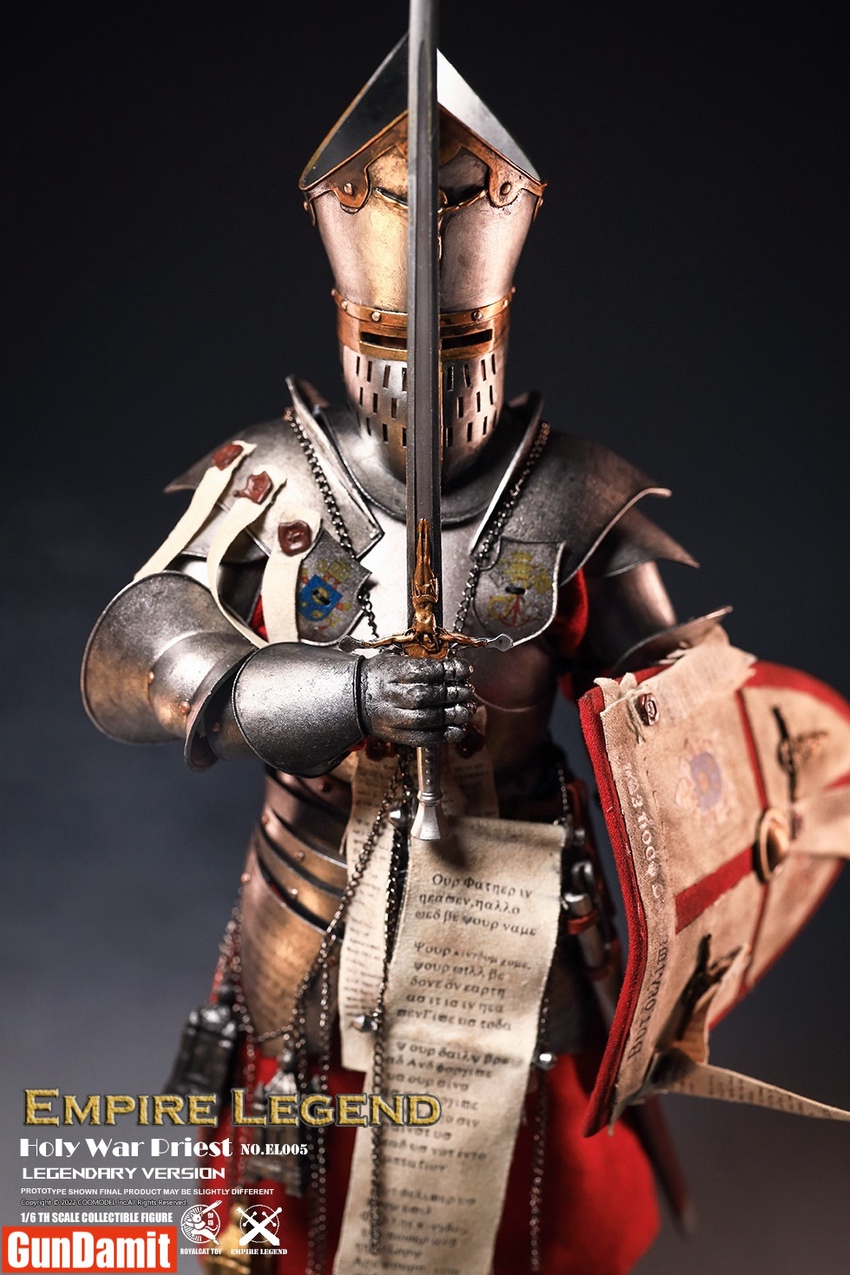 COOMODEL 1/6 EL005 Empire Legend Holy War Priest Legendary Version