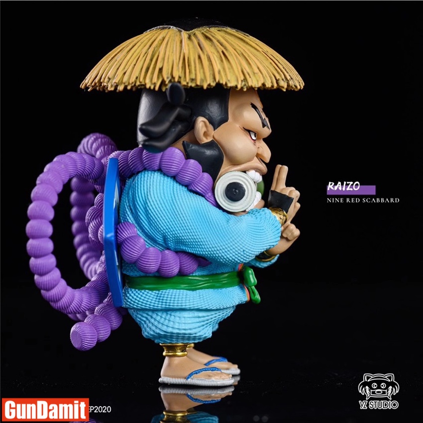 YZ Studio One Piece Nine Red Scabbards Raizo Statue - Gundamit