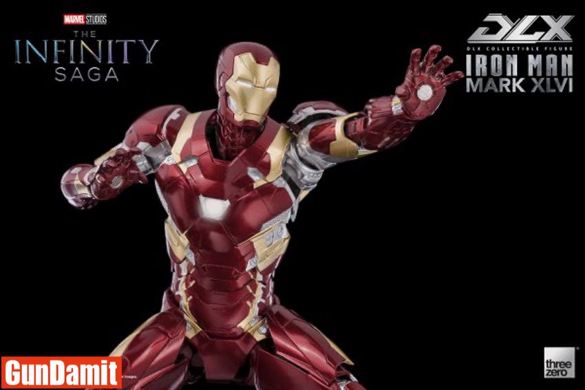 アイアンマン　マーク46 DLX threezero スリーゼロ　MARK46 Iron Man Mark 46 DLX Collectible Figure by Threezero | Sideshow