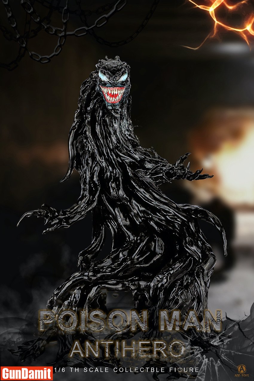 ADD Toys 1/6 AD-09 Poison Man Eddie Brock Deluxe Version