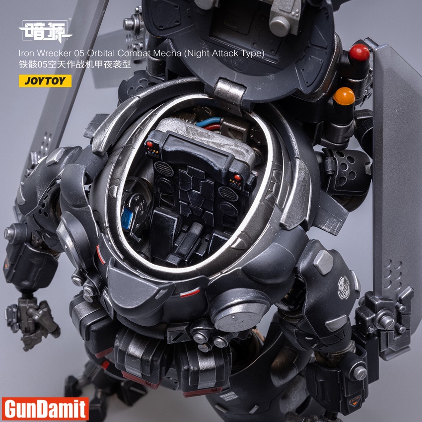 JoyToy Source 1/24 Iron Wrecker 05 Orbital Combat Mecha Night