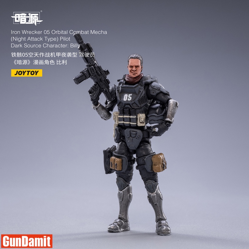 JoyToy Source 1/24 Iron Wrecker 05 Orbital Combat Mecha Night