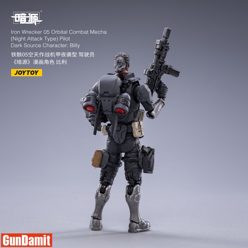 JoyToy Source 1/24 Iron Wrecker 05 Orbital Combat Mecha Night