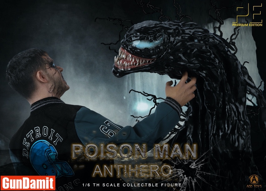 ADD Toys 1/6 AD-09 Poison Man Eddie Brock Deluxe Version