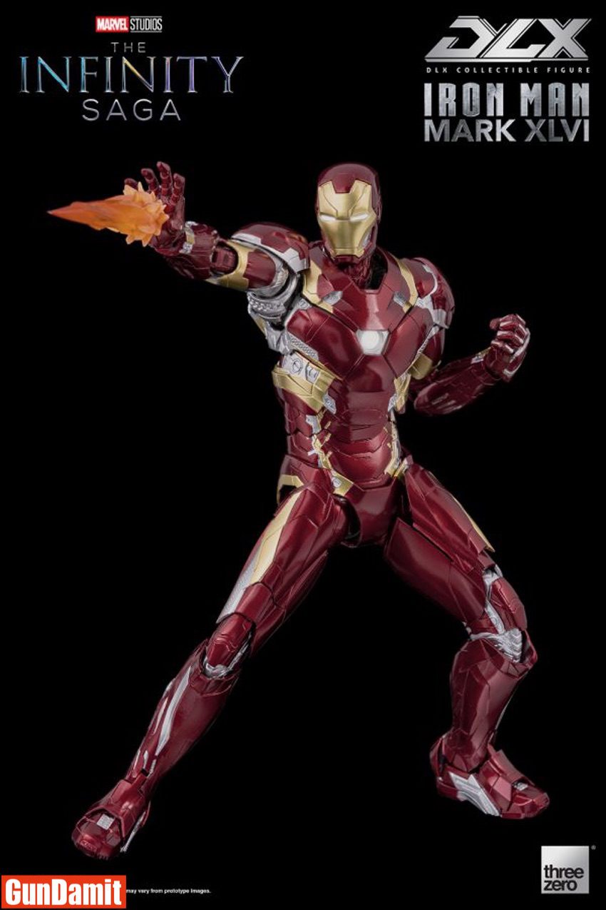 その他 Threezero Marvel Studios: The Infinity Marvel Studios: The Infinity SagaDLX Iron Man Mark 6 (Battle