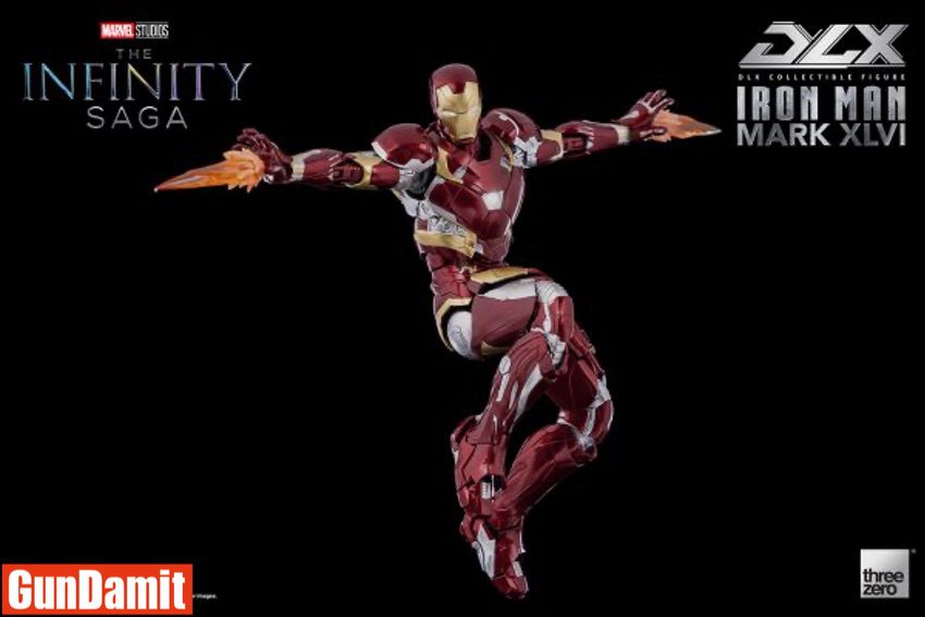 Threezero 1/12 DLX Iron Man Mark 46 Infinity Saga | GunDamit.com
