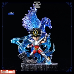 透明感　スター　ミュージアムレベル　ファイヤー　スター　スフィア YZ Studio Saint Seiya Pegasus Meteor Fist Seiya Statue - GunDamit