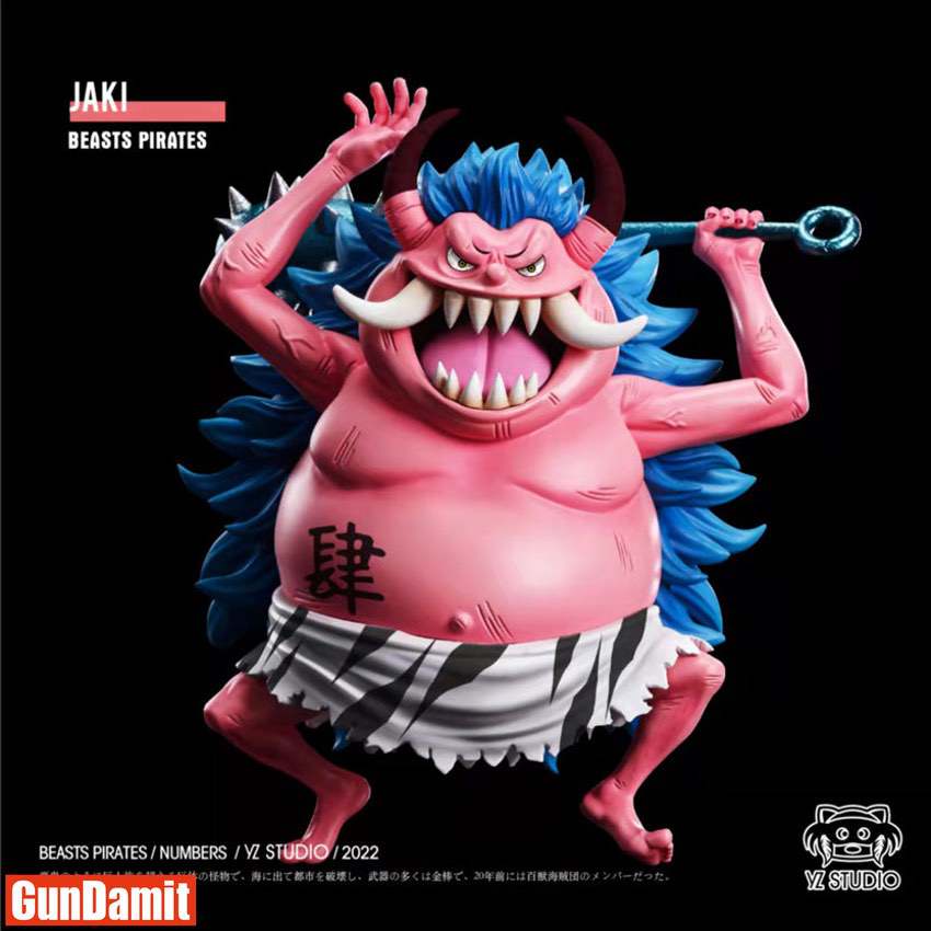 YZ Studio One Piece Beast Pirates Jaki Statue- GunDamit Store