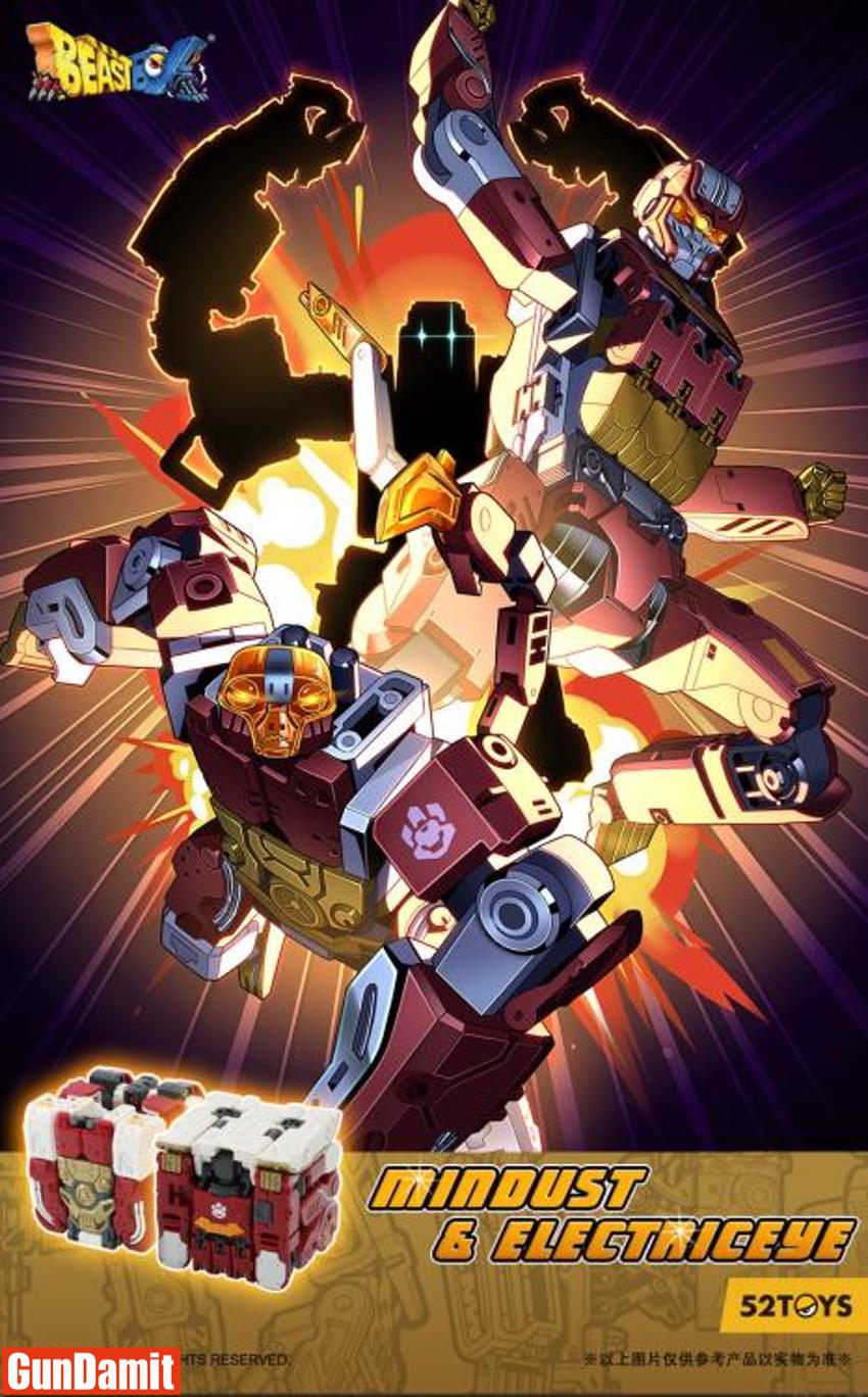 52Toys BeastBox BB-34ME Mindust & Electric Eye Set of 2 - GunDamit