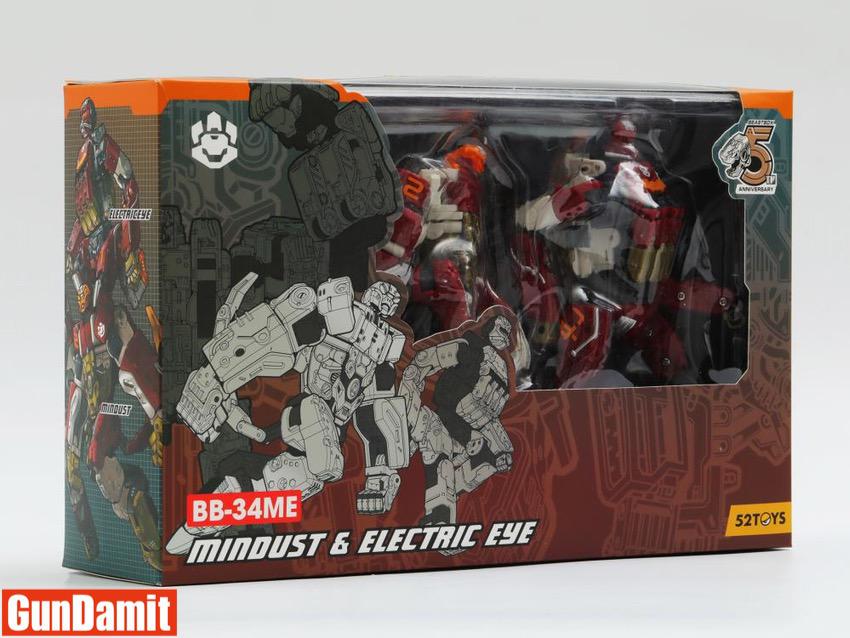 52TOYS　ビーストボックスBEASTBOX　BB-34＋BB-34ME BEASTBOX BB-34ME MINDUST&ELECTRIC EYE(マインダスト