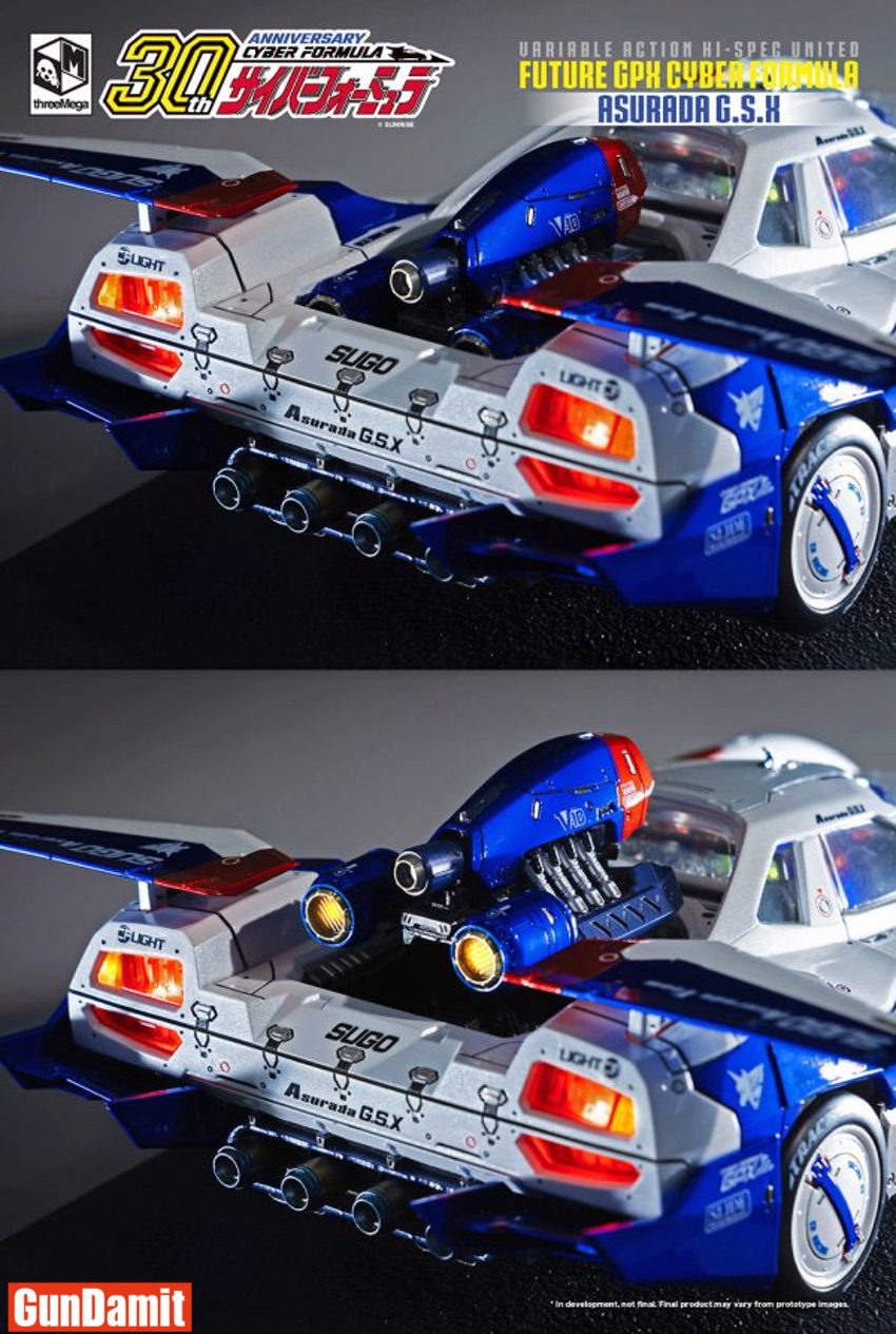 Threezero X Megahouse Future GPX Cyber Formula HI-SPEC United