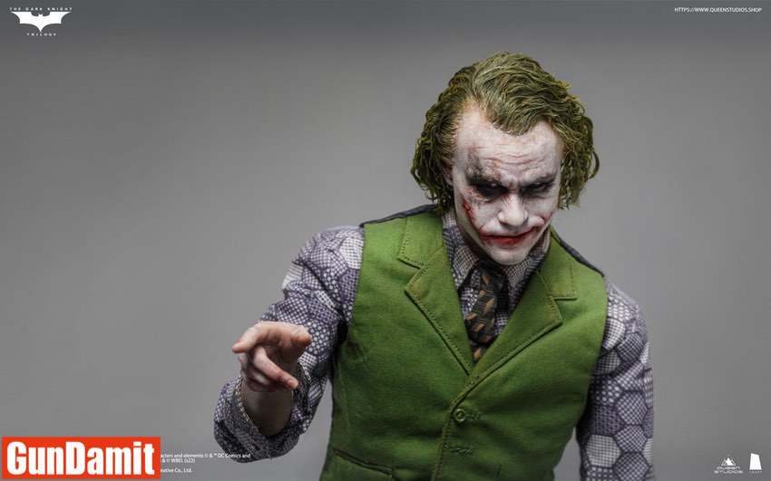 Inart 1/6 Dark Knight Joker Rooted Hair Deluxe Set of 2 | GunDamit.com