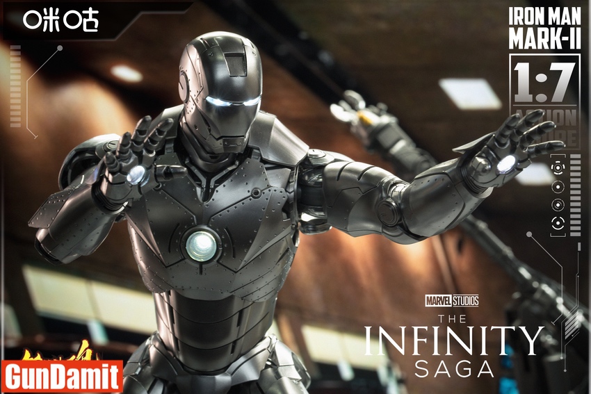 M.W Culture & Forging Soul 1/7 Infinity Saga Iron Man MK2