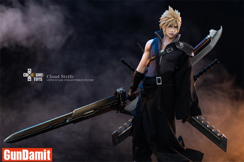 GameToys 1/6 GT-006A Final Fantasy VII: Advent Children Cloud Strife -  Gundamit