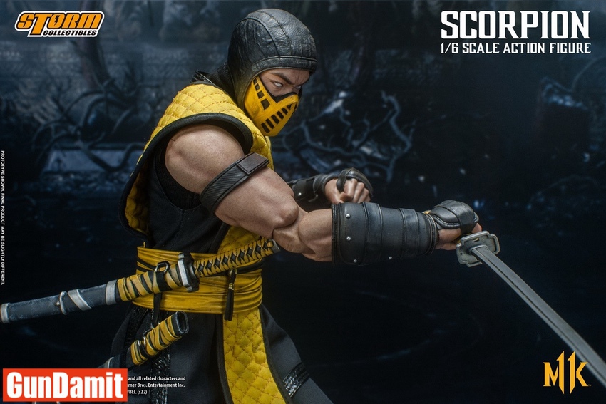 Storm Collectibles 1/6 Scorpion Mortal Kombat 11 DCMK09 | GunDamit.com