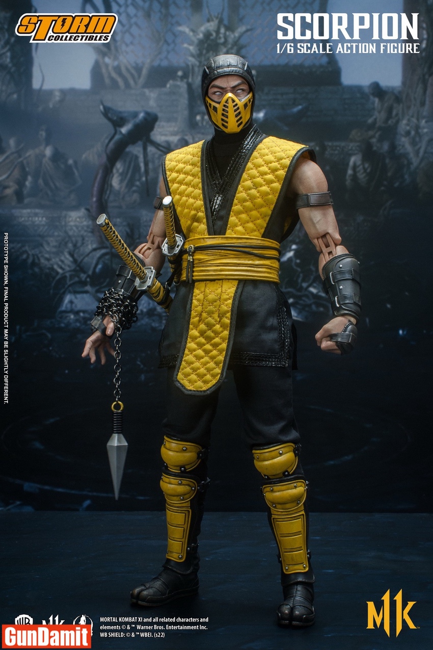 Storm Collectibles 1/6 DCMK09 Mortal Kombat Scorpion - Gundamit