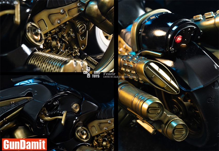 GAMETOYS 1/6 Cloud Strife & Fenrir GT-006C Action Figure