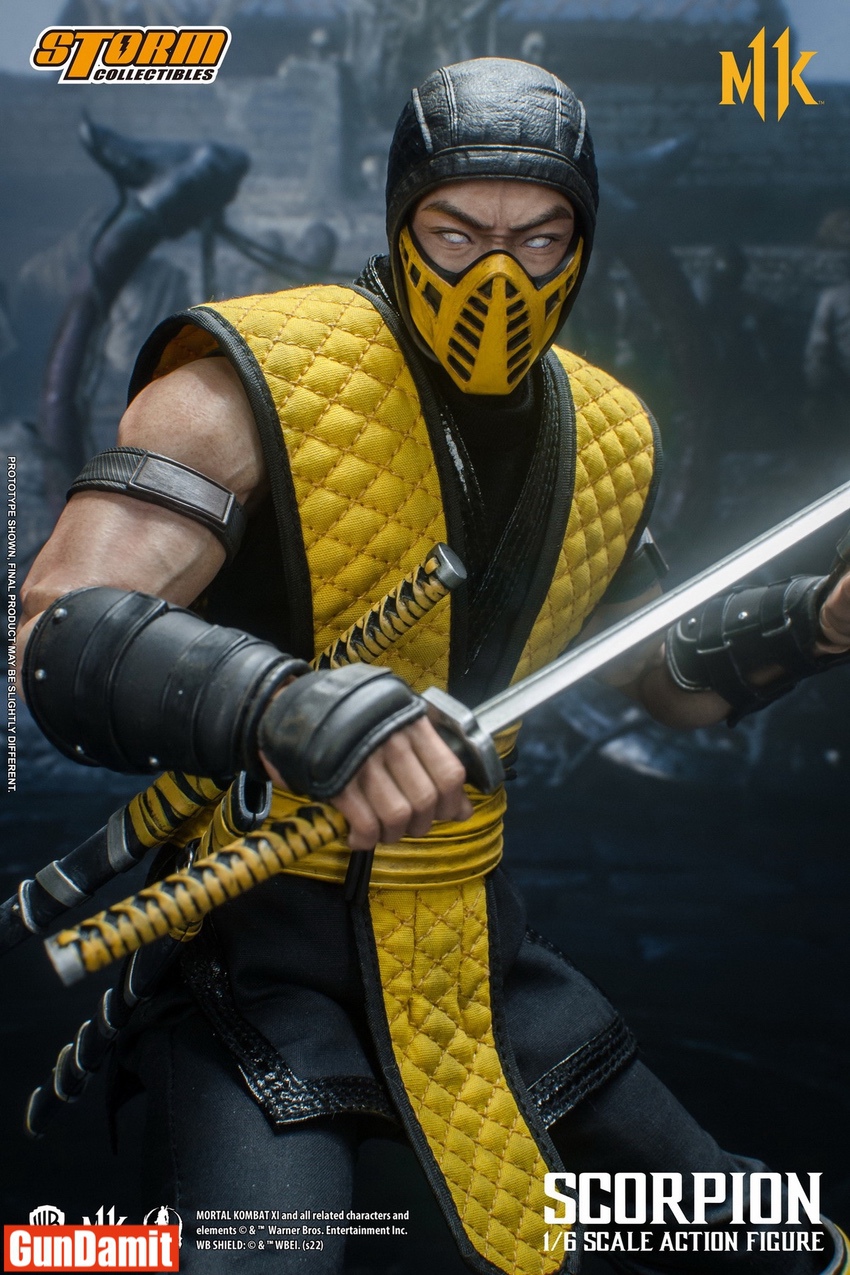 Storm Collectibles モータルコンバット スコーピオン 1/6 Storm Collectibles 1/6 Scorpion Mortal Kombat 11 DCMK09 | GunDamit.com
