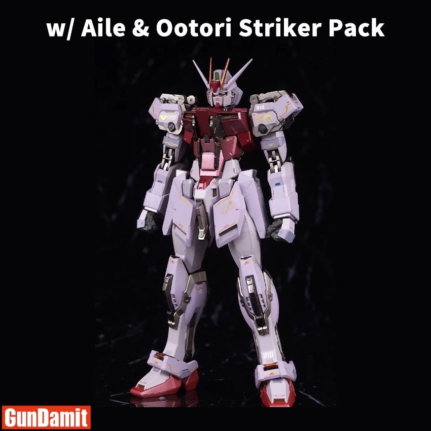 Metal Kingdom 1/100 MBF-02+AQM/E-X01+EW454F Strike Rouge