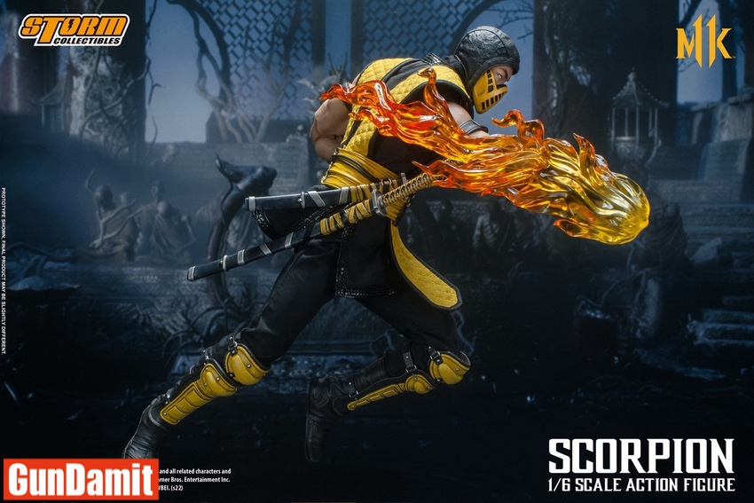 Storm Collectibles 1/6 Scorpion Mortal Kombat 11 DCMK09 | GunDamit.com