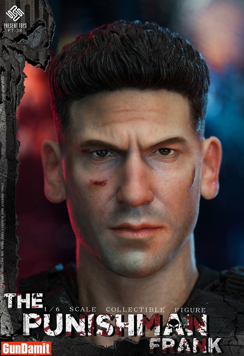 Present Toys 1/6 PT-SP38 The Punishman Frank The Punisher Frank