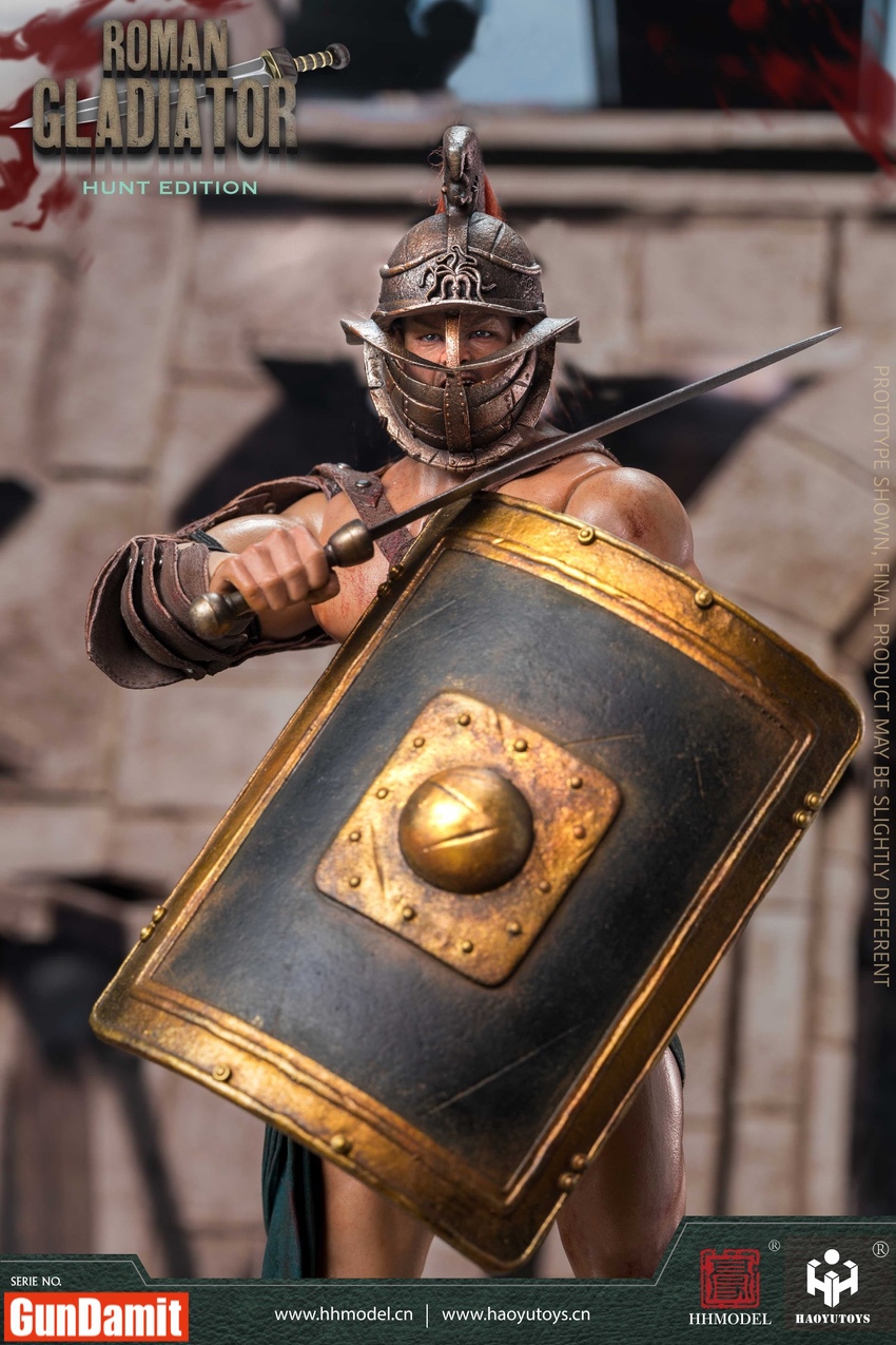 HHMODEL 1/6 ローマ軍 将軍 マキシマス ゴールド版 HH18057 HAOYUTOYS
