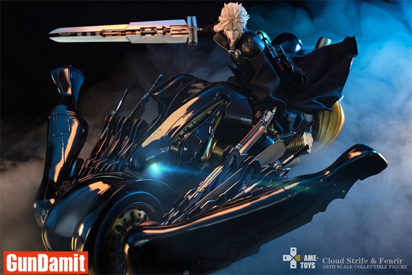 GameToys 1/6 GT-006C Final Fantasy VII Cloud Strife & Fenrir