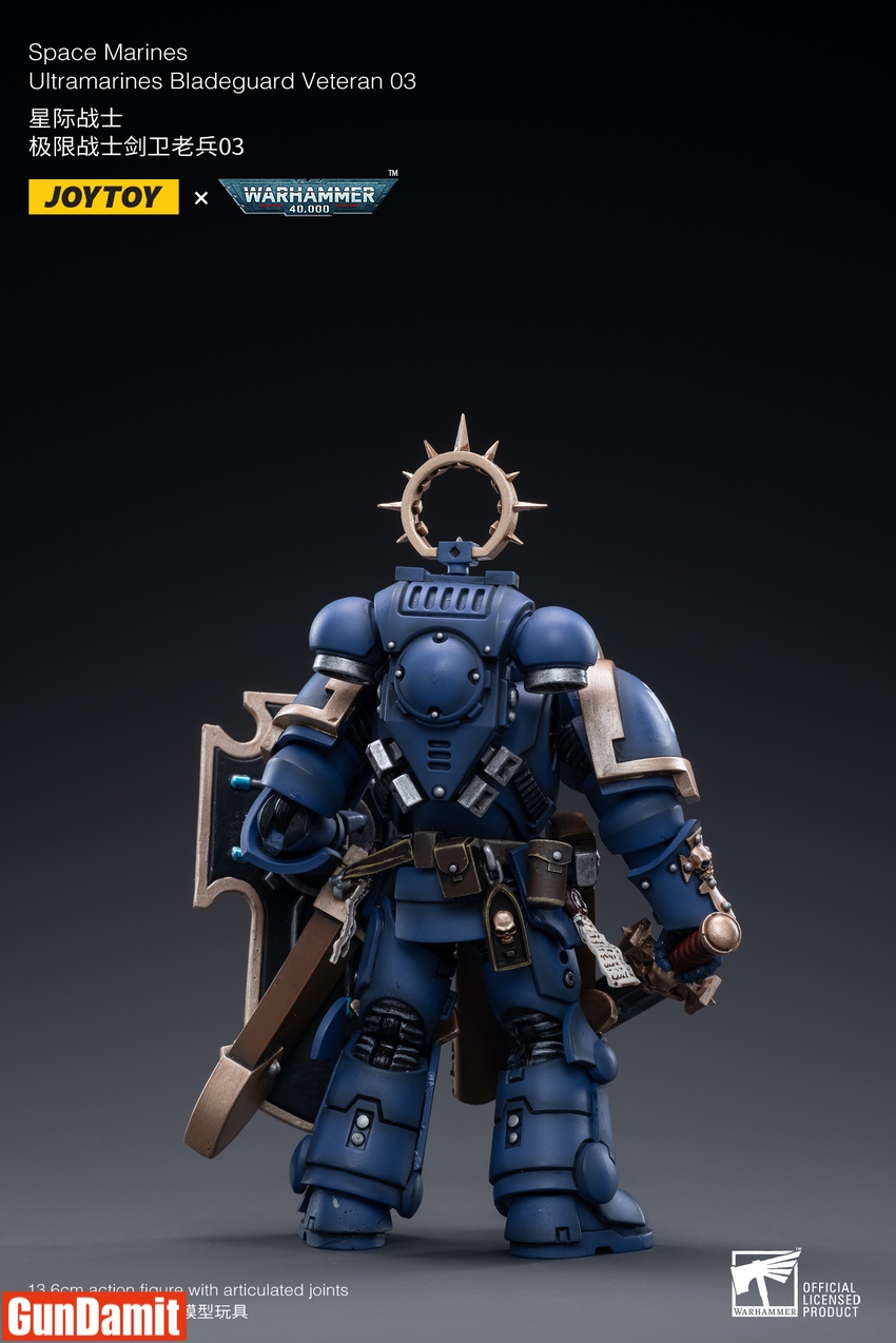 JoyToy 1/18 WH40K Ultramarines Bladeguard Veterans 03 | GunDamit.com