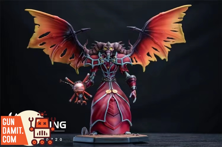 Hotting Studio World of Warcraft Undead Warlock & Anzu Statue Set