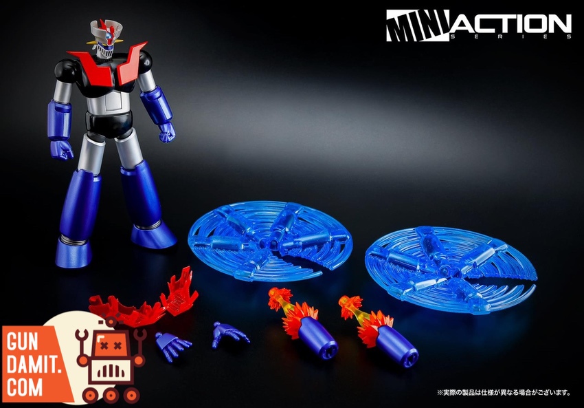 Mazinger Z Super Robot Wars Metal Diecast Compact Mini figure