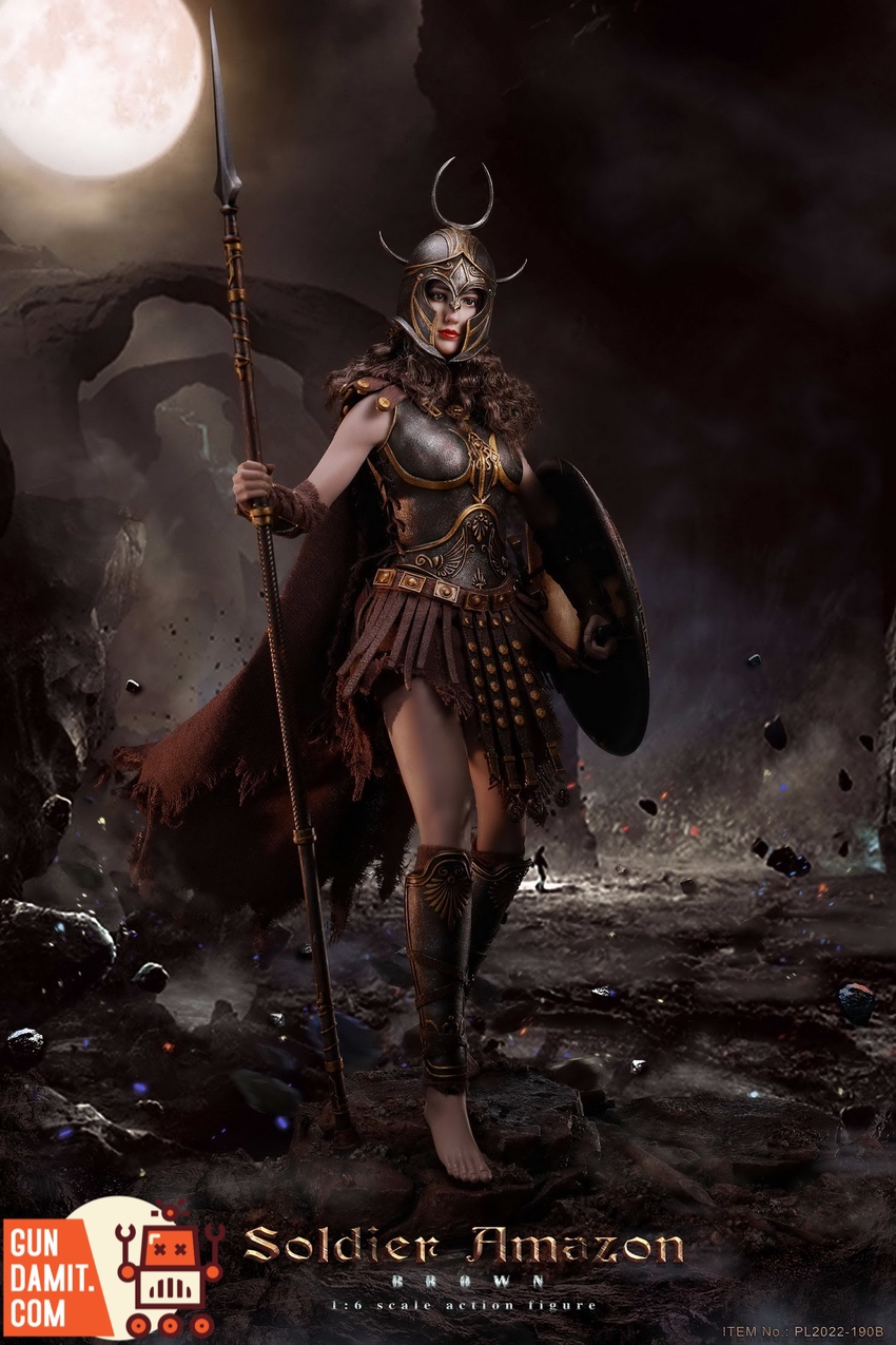 TBLeague 1/6 PL2022-190B Amazon Female Warrior Brown Version