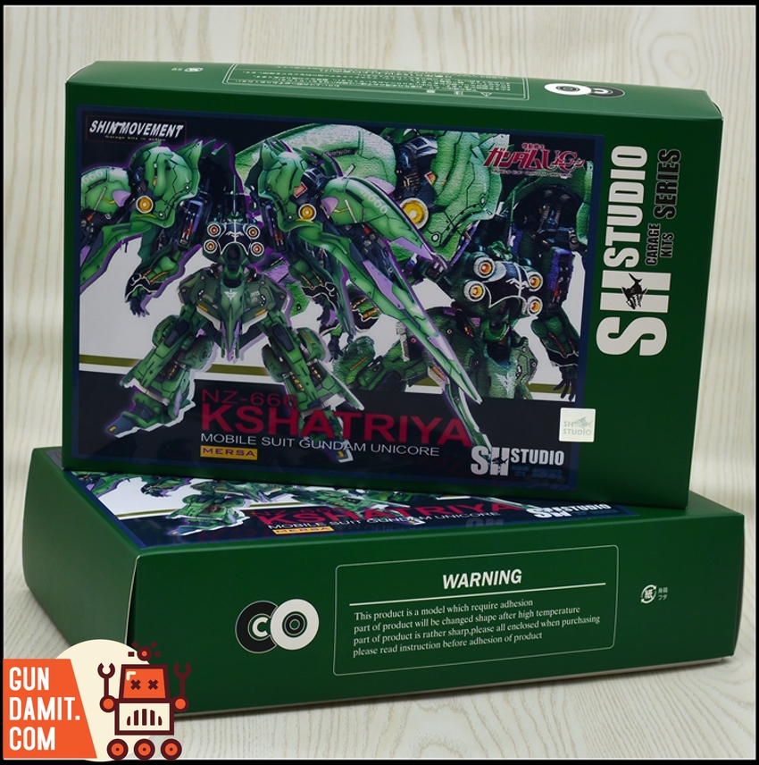 SH Studio 1/100 NZ-666 Kshatriya Garage Kit 2.0 Version