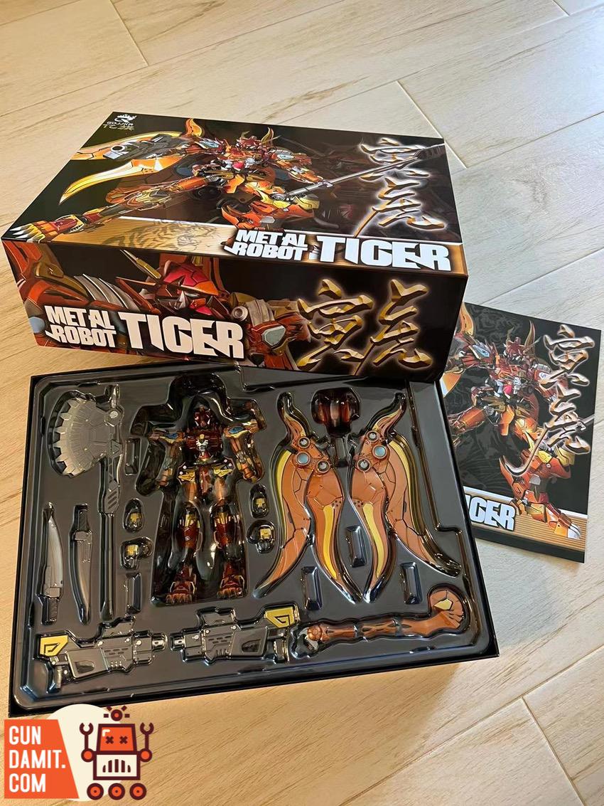GDJJKR Metal Robot The Chinese Zodiac Yin Tiger | GunDamit.com