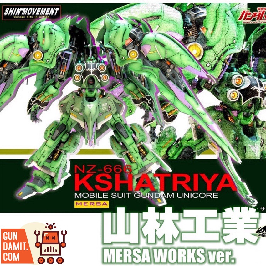 SH Studio 1/100 NZ-666 Kshatriya Garage Kit 2.0 Version
