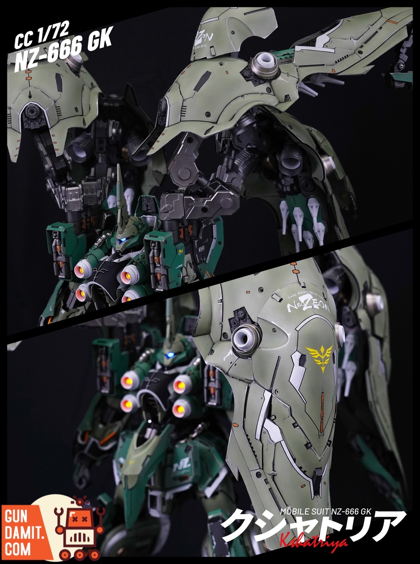 Core Cast 1/72 Pre-Painted & Pre-Assembled NZ666 Kshatriya Garage