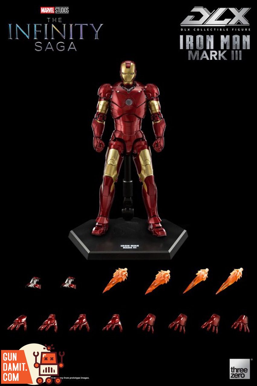 threezero アイアンマンマーク3 Amazon.co.jp: マーベル インフィニティ サーガ アイアンマン マーク3