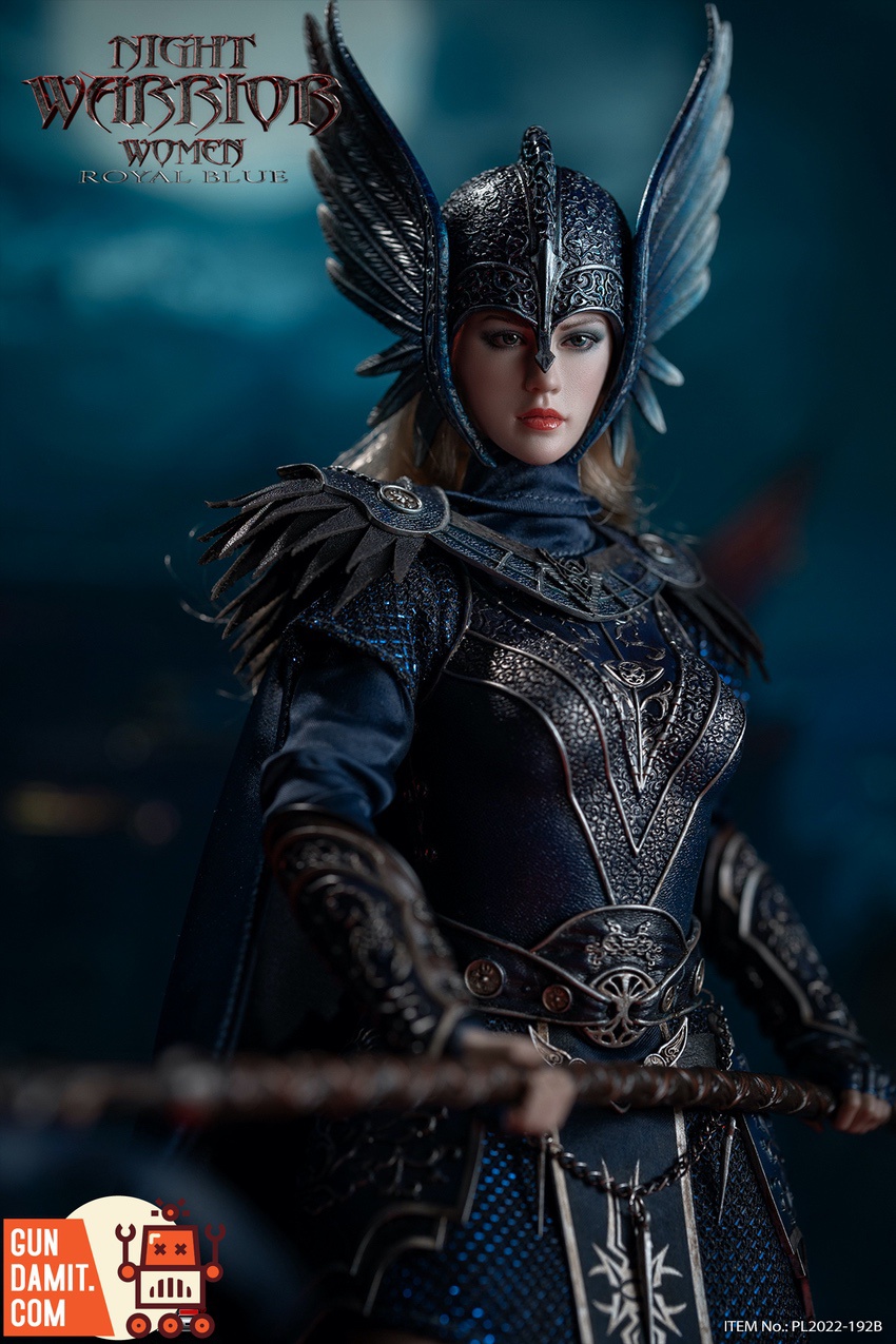 TBLeague 1/6 PL2022-192B Night Warrior Women Blue Version