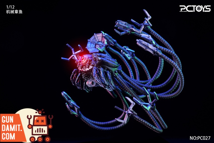 PCToys PC027 1/12 Mechanical Octopus Sentinel Figure | GunDamit.com