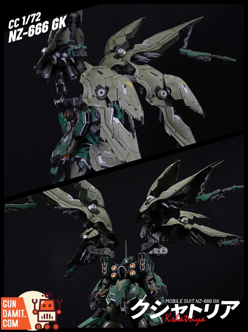 Core Cast 1/72 NZ-666 Kshatriya Painted Garage Kit Renewal