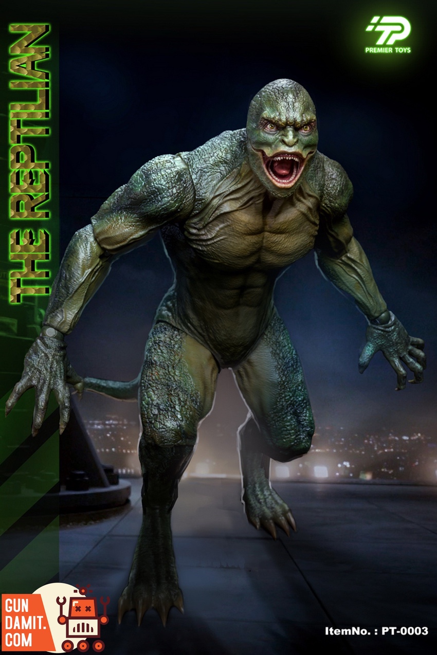 Premier Toys PT0003A 1/6 The Reptilian Lizard Figure | GunDamit.com