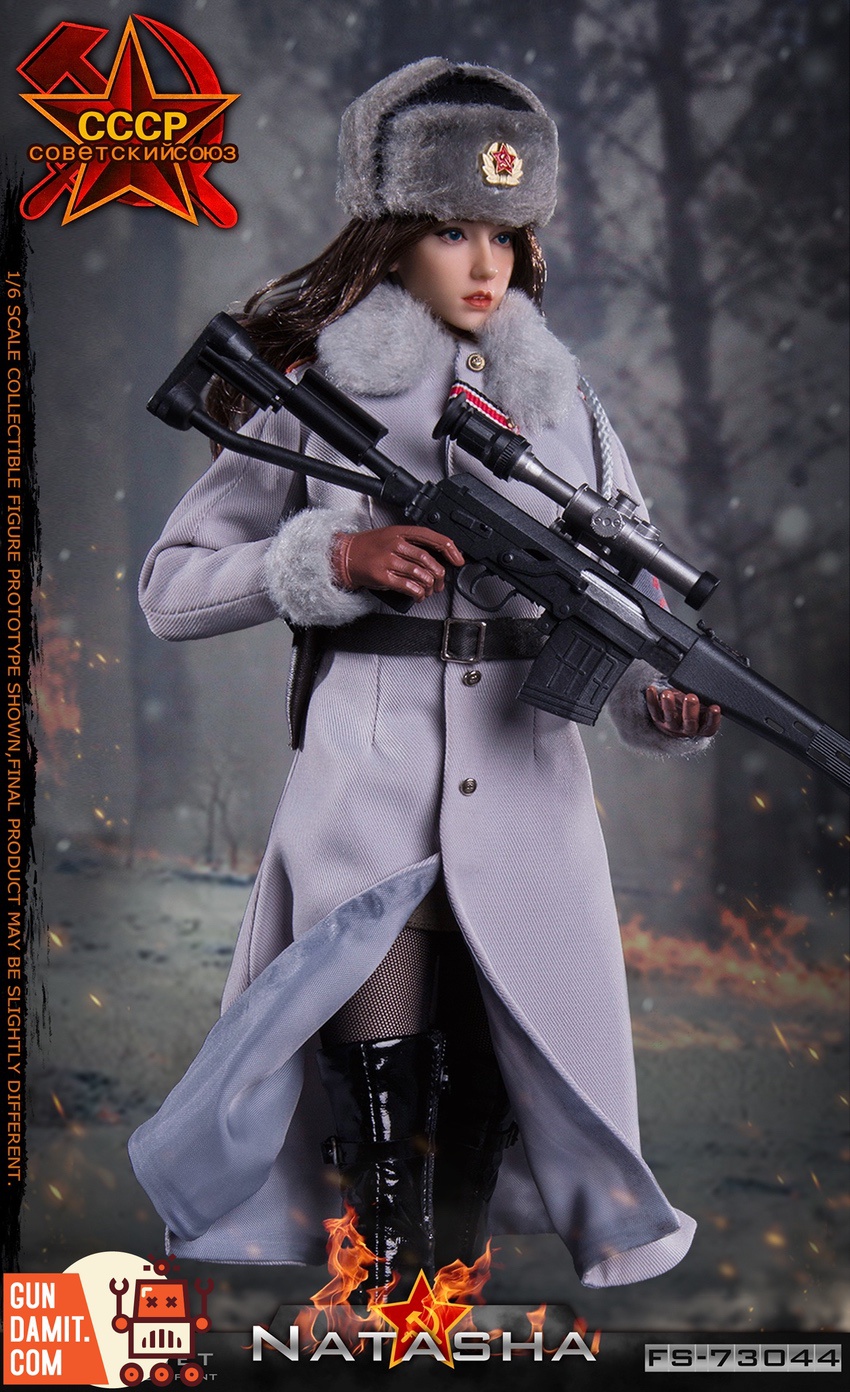 Flagset 1/6 FS73044 Red Alert Soviet Female Officer Natasha 2.0 Version -  GunDamit Store