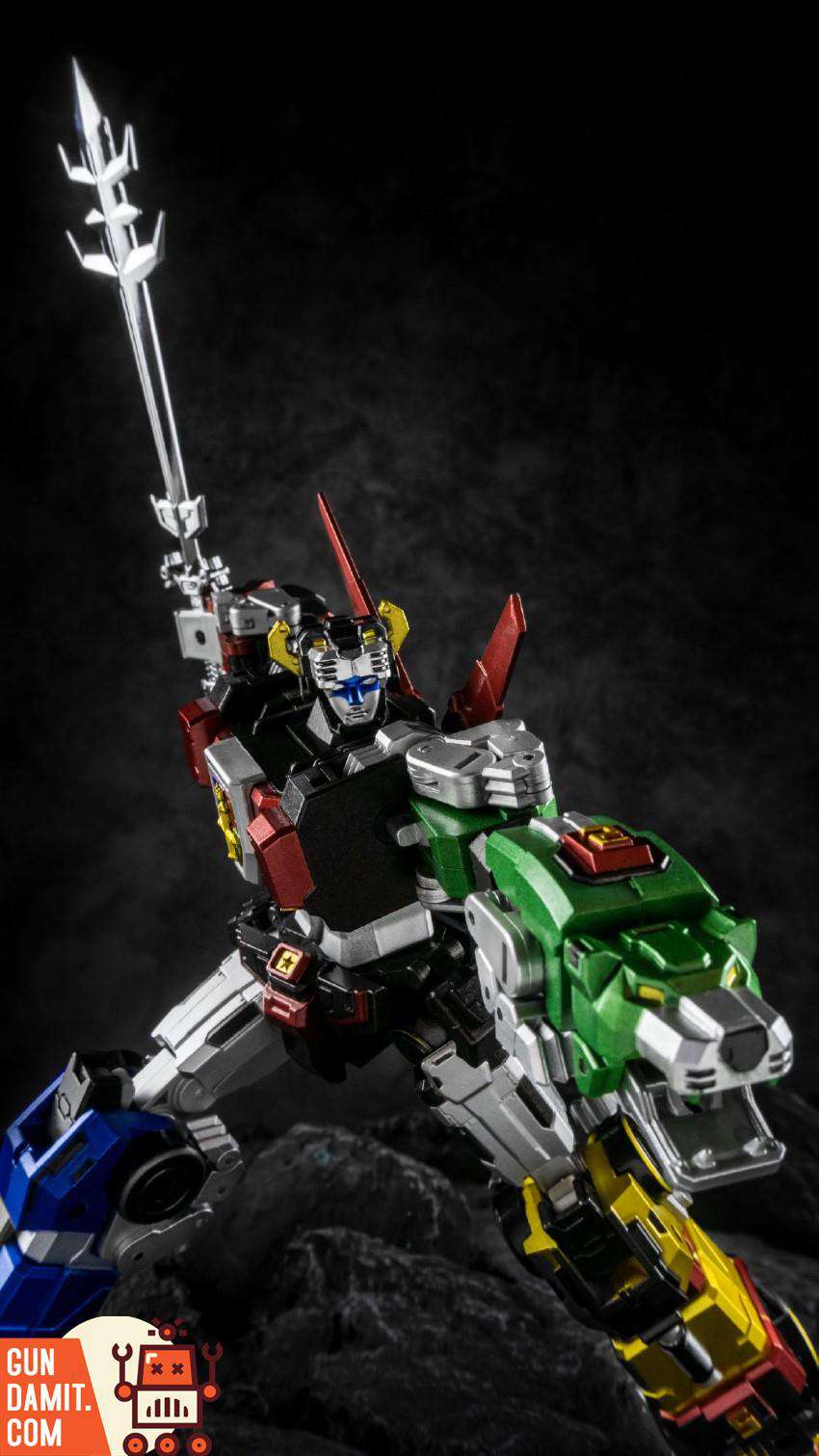 Lucky Cat Micro Cosmos MC-01S Elvis Voltron Metallic Version Set