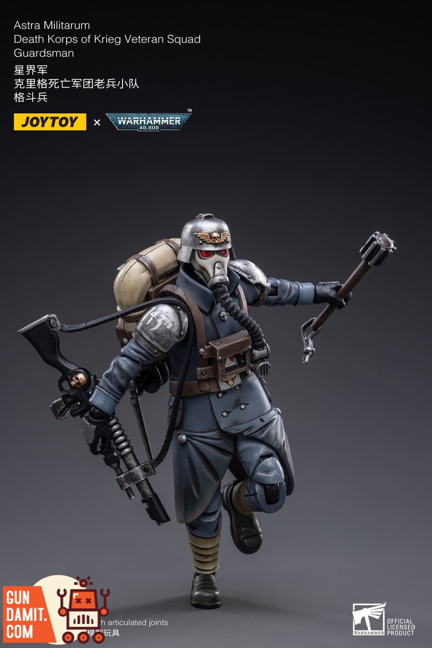 joytoy ウォーハンマー デスコーア・オブ・クリーグ ベテランスカッド JoyToy Source 1/18 Warhammer 40K Death Korps of Krieg
