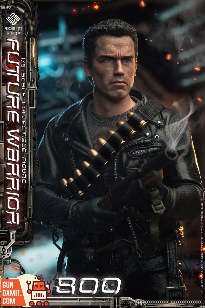 Present Toys 1/6 PT-SP39 Future Warrior the Terminator Future T800