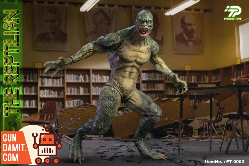 PREMIER TOYS 1/6 ザ・レプティリアン In Stock Original PREMIER TOYS 1/6 PT0003 The Reptilian The