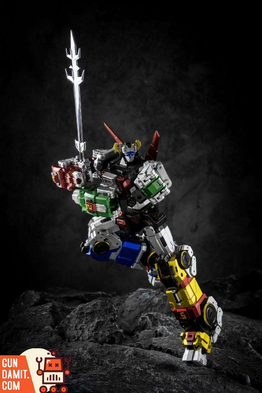 MICRO COSMOS MC-01S ELVIS メタリック 可動フィギュア New Lucky Cat Micro Cosmos MC-01S Elvis Voltron Metallic