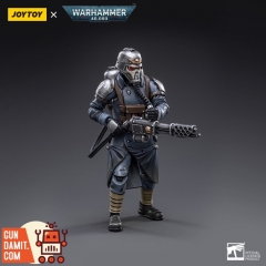 JoyToy Source 1/18 Warhammer 40K Death Korps of Krieg Veteran Squad Guardsman with Flamer