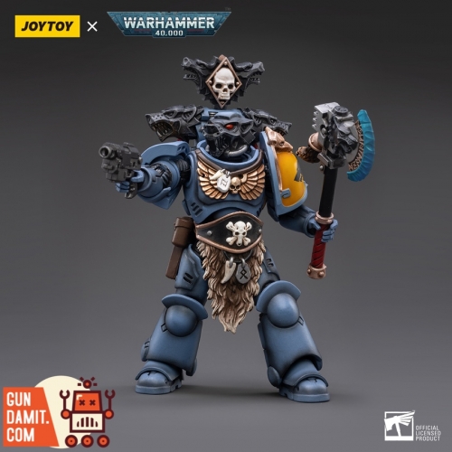JoyToy 1/18 WH40K Space Wolves Brother Olaf | GunDamit.com